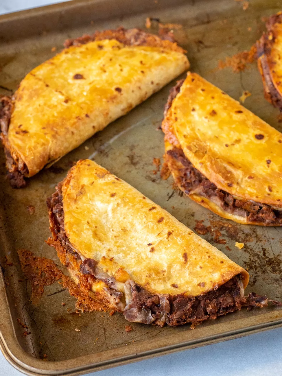 Crispy Black Bean Tacos