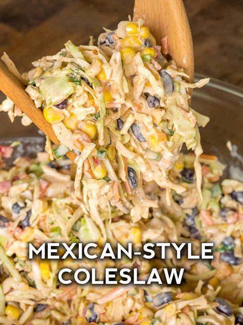 Mexican Corn Coleslaw