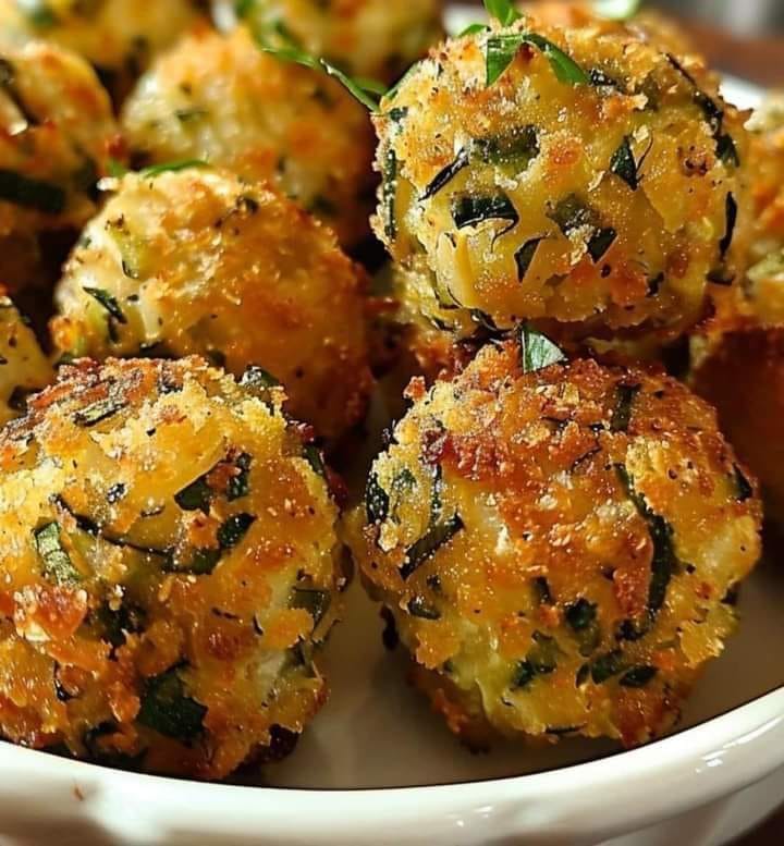 Zucchini Garlic Bites