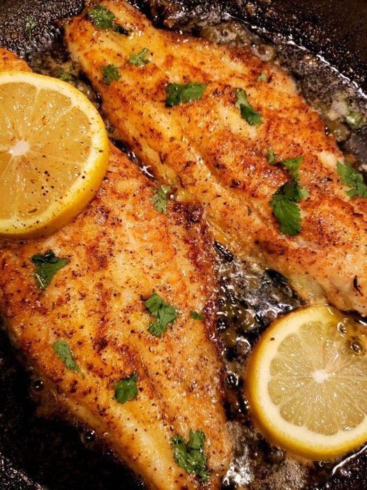 Pan Seared Fish Fillet