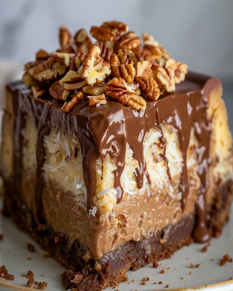  Irresistible German Chocolate Cheesecake