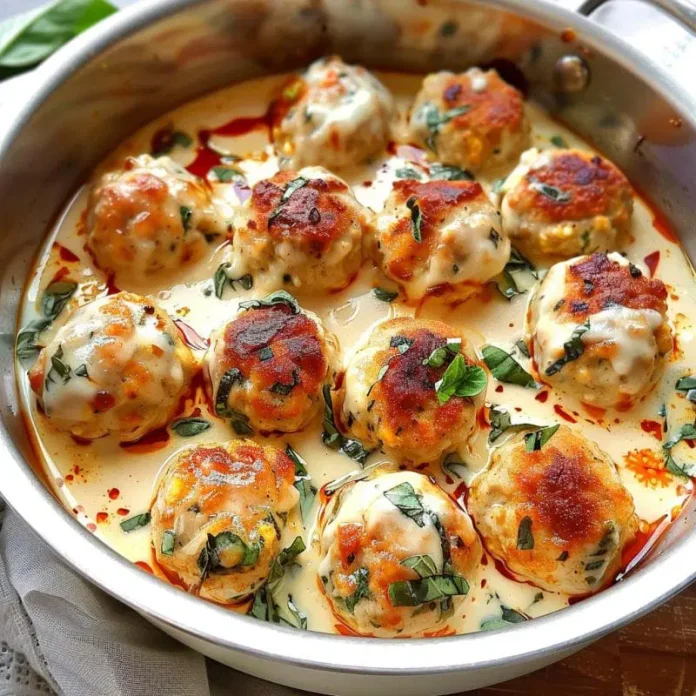 RECIPES Baked Chicken Ricotta Meatballs