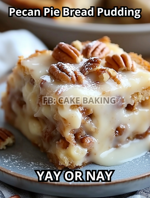 Pecan Pie Bread Pudding